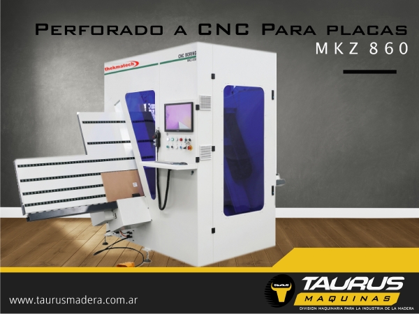 Centro de Perforado a CNC Para placas Modelo MKZ860